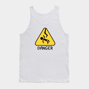 DANGER - (Electrocuted Person) Tank Top